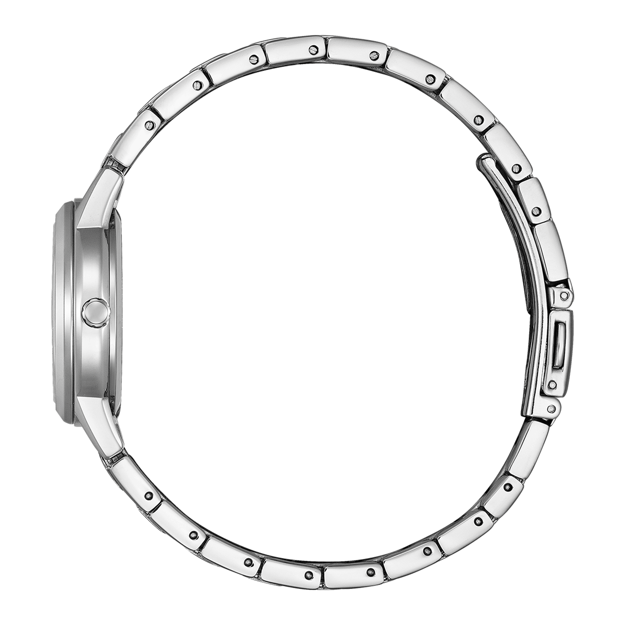 Montre Citizen Ladies Eco-Drive cadran bleu bracelet acier 29,5 mm