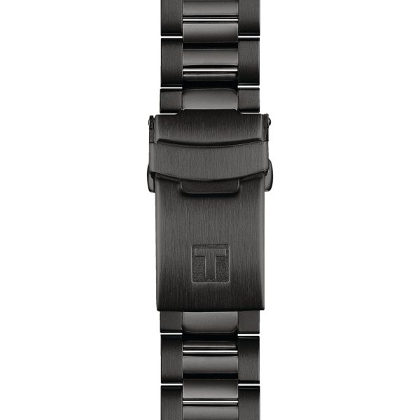 Tissot Seastar 1000 Powermatic 80 40mm - Orologio Automatico Con Cassa Nera, Quadrante Nero, Vetro Zaffiro, Impermeabile 300m, Super-LumiNova