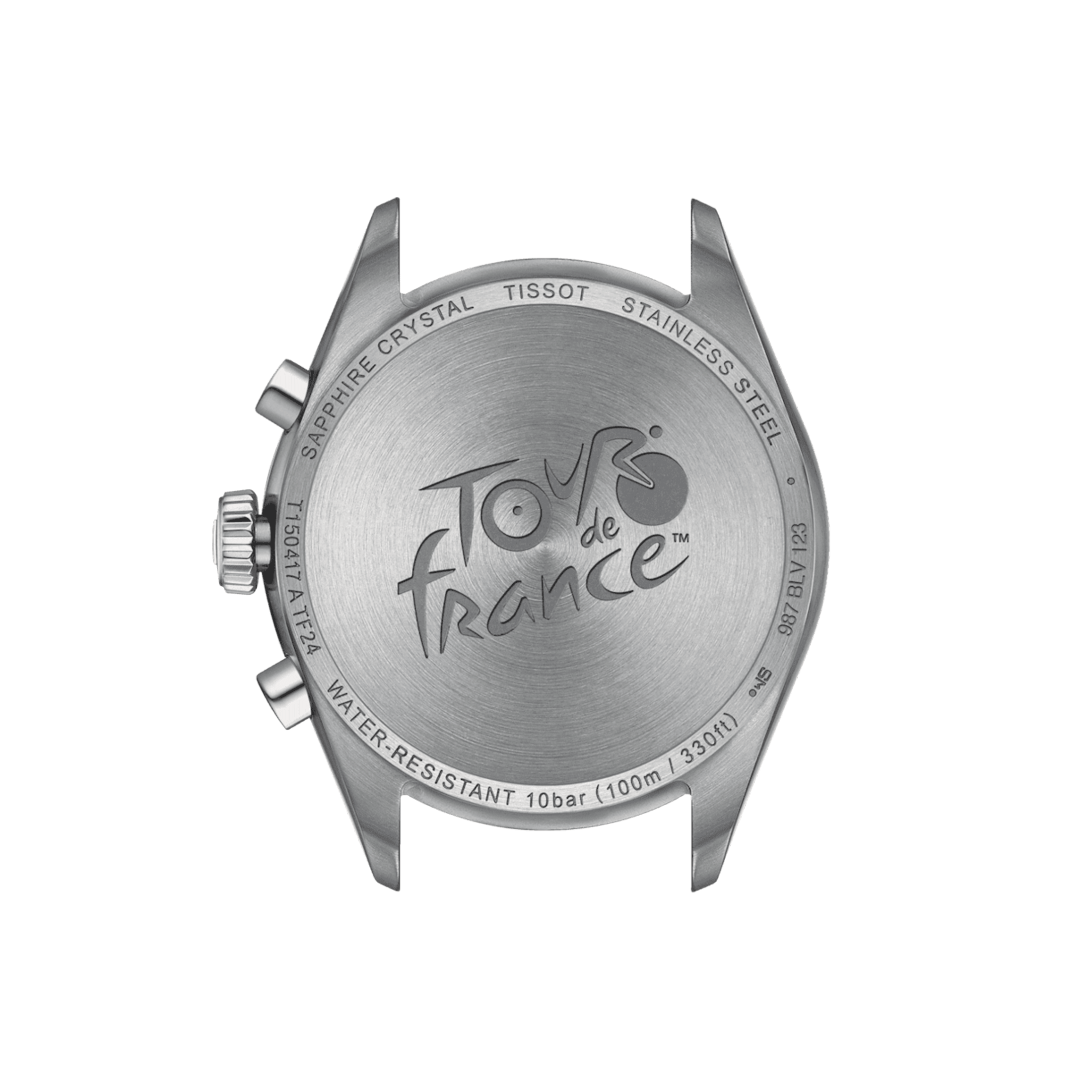 Montre Tissot T-Classic PR 100 Tour de France quartz cadran vert bracelet acier 40 mm T150.417.11.051.00