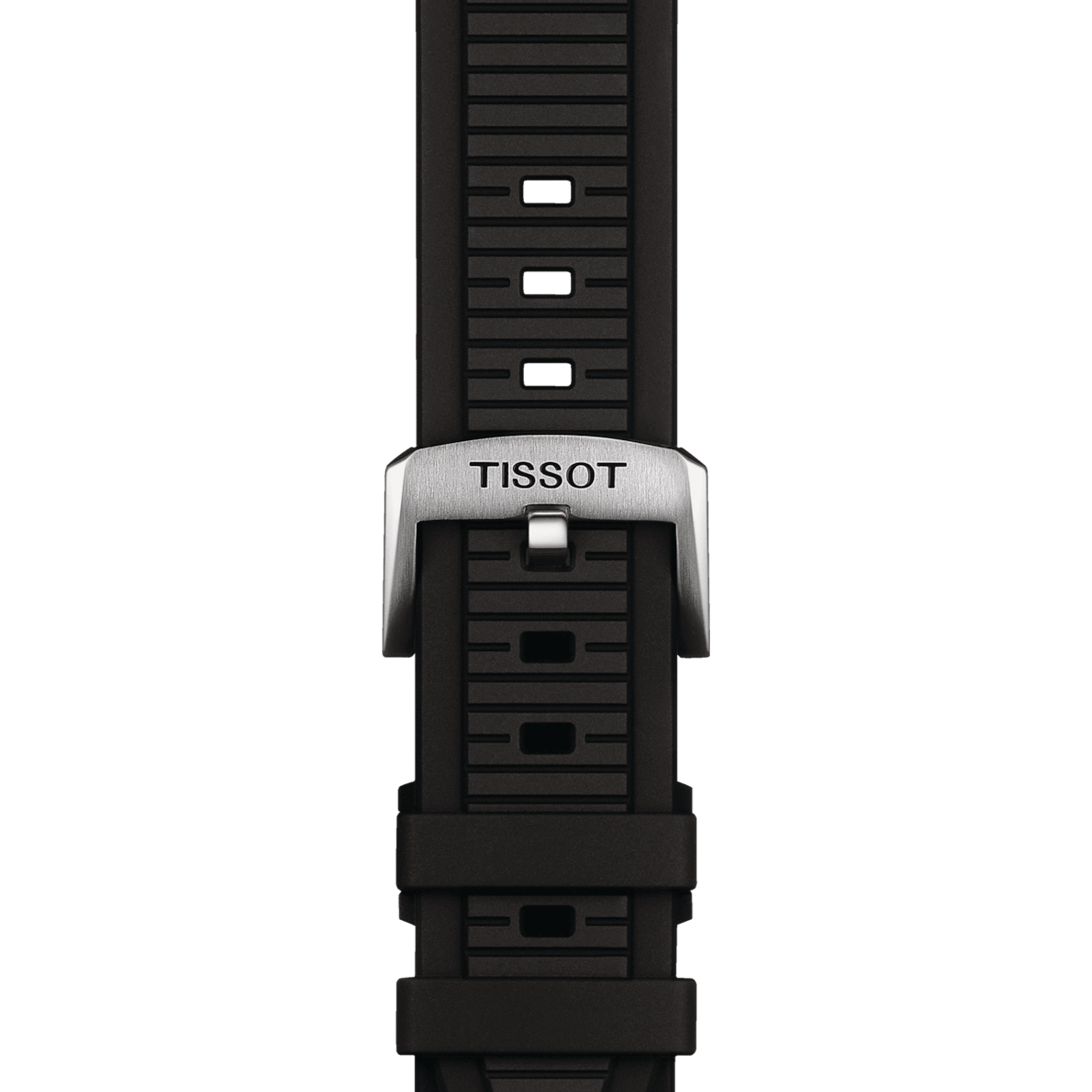 Montre Tissot T-Race Powermatic 80 cadran noir bracelet caoutchouc noir 41 mm T141.807.17.051.00