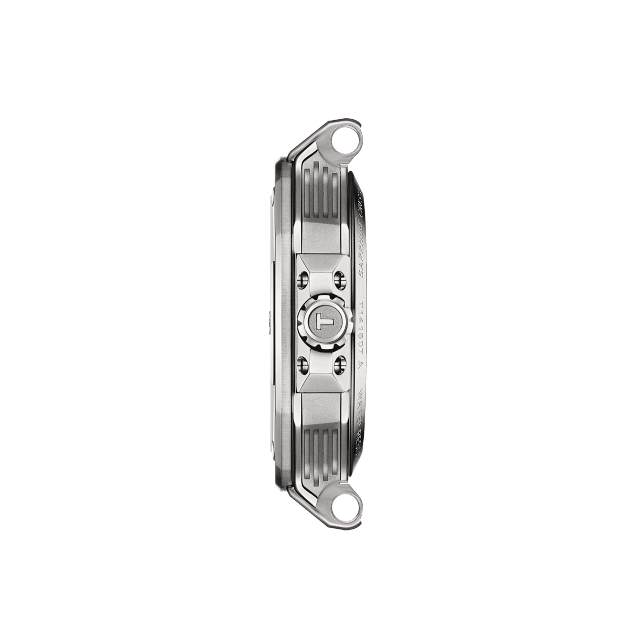 Montre Tissot T-Race Powermatic 80 cadran noir bracelet caoutchouc noir 41 mm T141.807.17.051.00