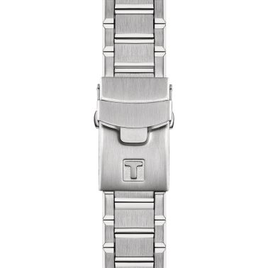 Tissot T-Race Powermatic 80 watch black dial stainless steel rubber strap 41 mm T141.807.11.041.00