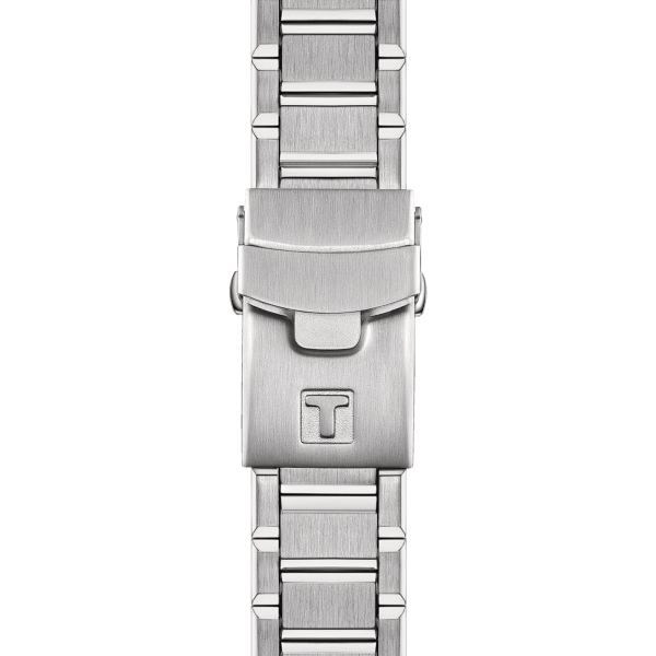 Tissot T-Race Powermatic 80 watch black dial stainless steel rubber strap 41 mm T141.807.11.041.00