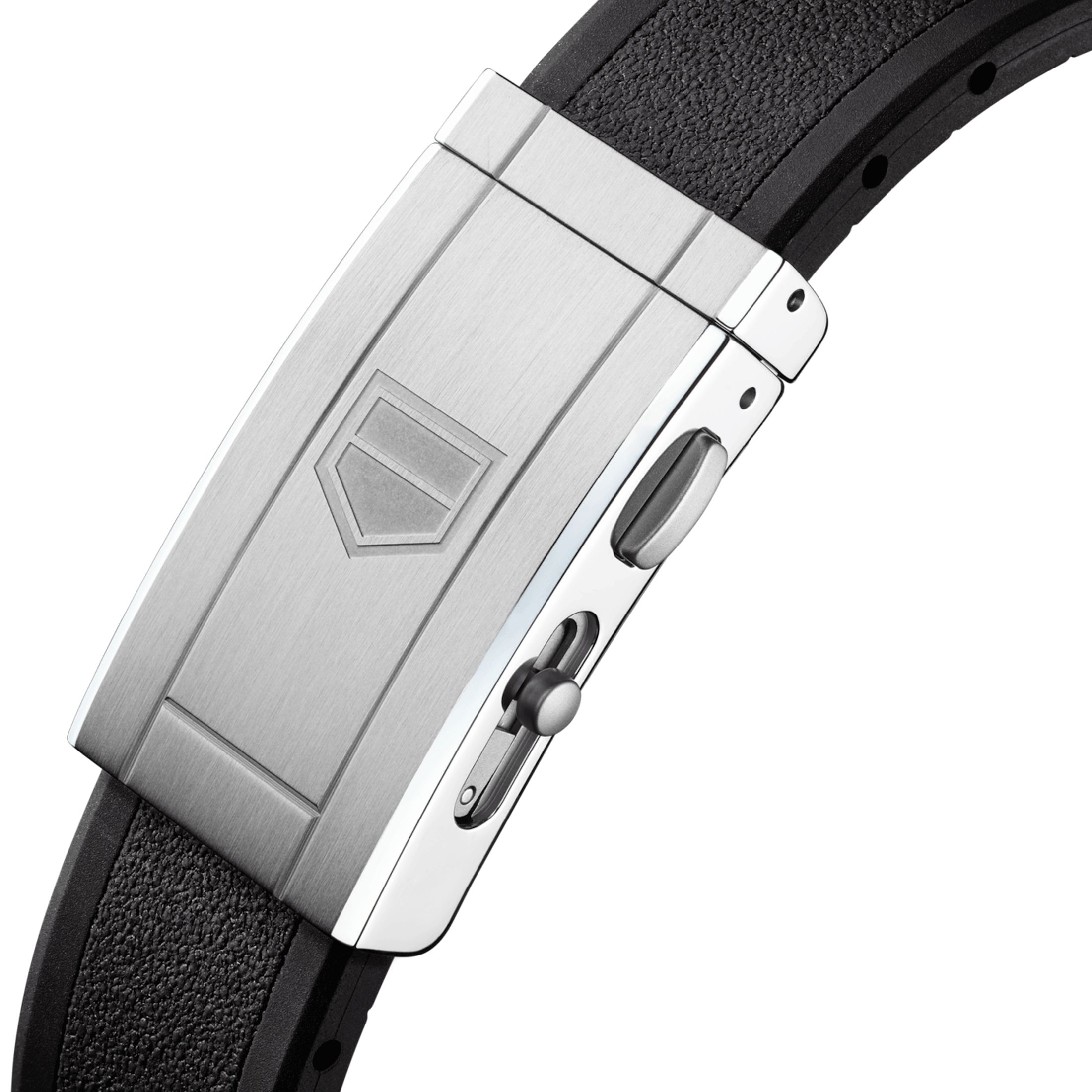 Rubber Strap Tag Heuer Aquaracer Dial TAG HEUER Aquaracer 300m BLK