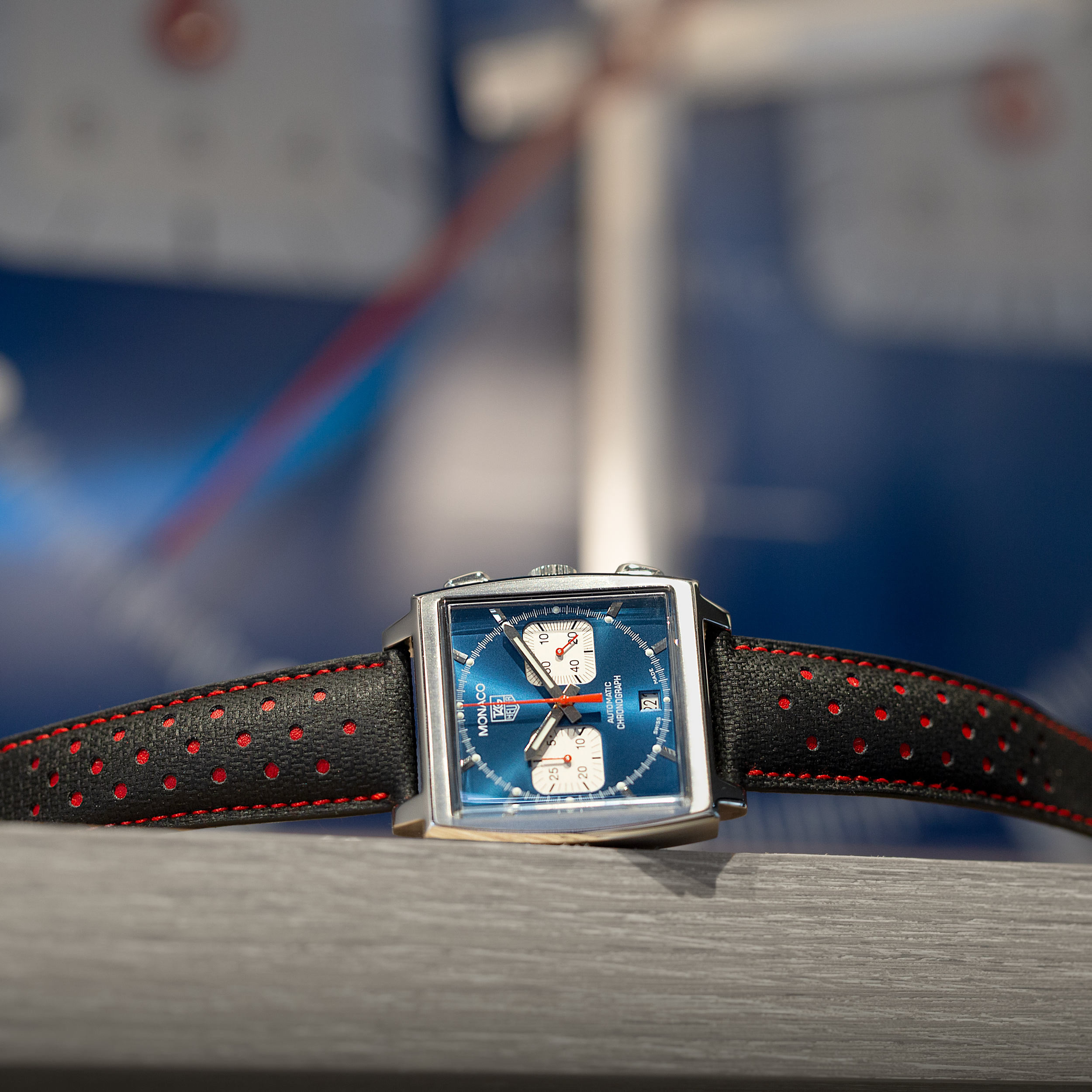 Montre TAG Heuer Monaco "McQueen Dial" automatique 38 mm 