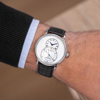 Jaquet Droz Grande Seconde Quantième steel automatic 43 mm