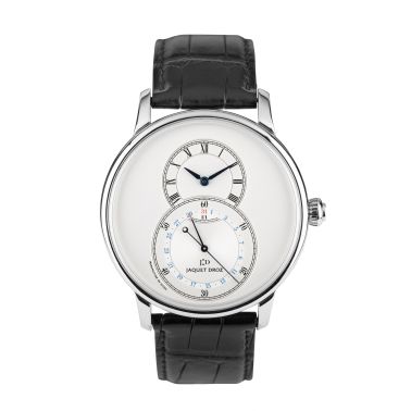 Montre Jaquet Droz Grande Seconde Quantième acier automatique 43 mm