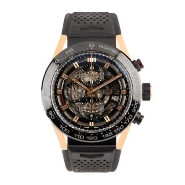 Montre TAG Heuer Carrera Chronographe Heuer 01 Or et Titane automatique 45 mm Full Set 2017