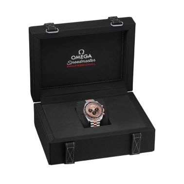 Montre Omega Speedmaster Moonwatch Professional Chronographe Bicolore Acier & Or rose Sedna 42 mm