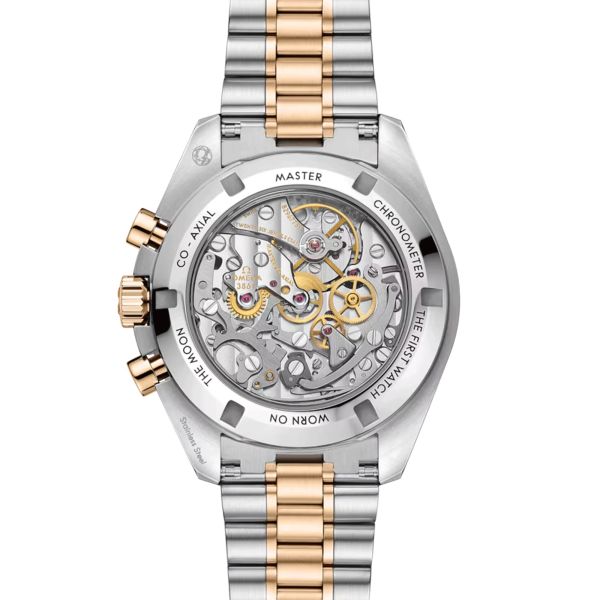 Montre Omega Speedmaster Moonwatch Professional Chronographe Bicolore Acier & Or jaune Moonshine 42 mm