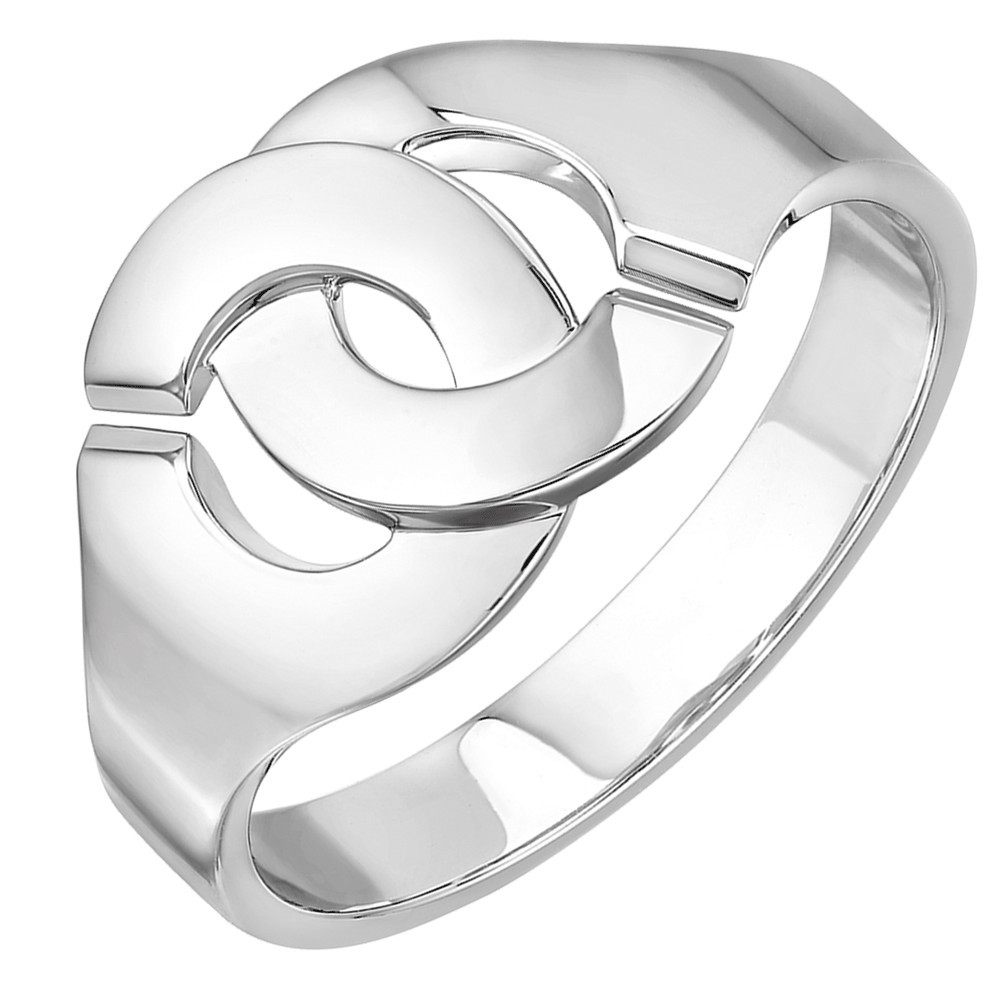 Menottes dinh van R10 ring in white gold 267502 Lepage
