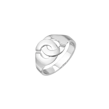Bague Dinh Van Menottes R10 en or blanc