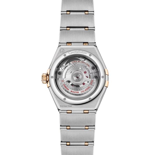 Montre Omega Constellation Météorite automatique or jaune & acier cadran or bracelet acier 29 mm