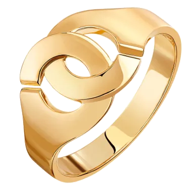 Bague Dinh Van Menottes R10 en or jaune