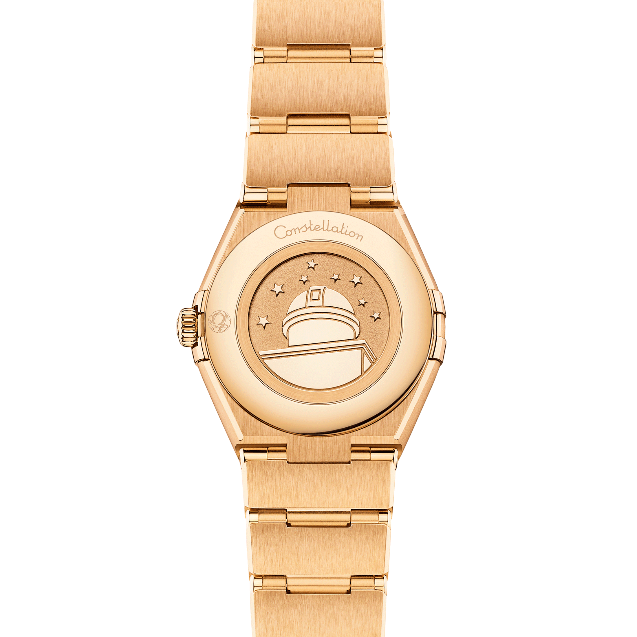 Montre Omega Constellation Météorite Or Jaune quartz cadran lin bracelet or jaune 28 mm
