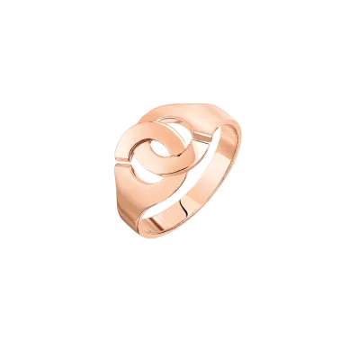 Bague Dinh Van Menottes R10 en or rose