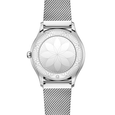 Omega De Ville Trésor quartz silver dial steel bracelet 36 mm