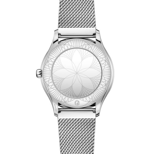 Omega De Ville Trésor quartz silver dial steel bracelet 36 mm