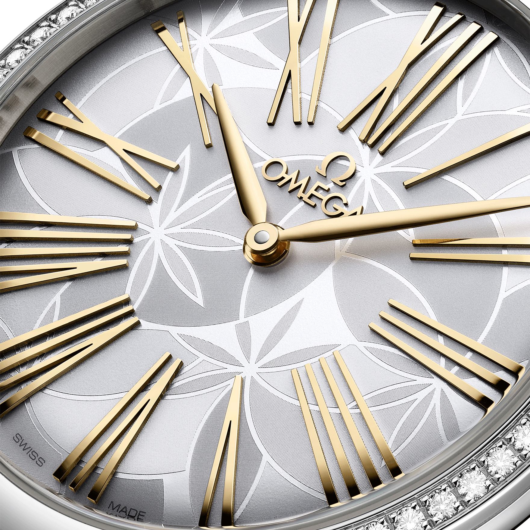 Omega De Ville Trésor quartz silver dial steel bracelet 36 mm