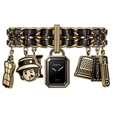 CHANEL シャネル　 Montres Watches ゴールド ブラック h6951_1730316766.jpg