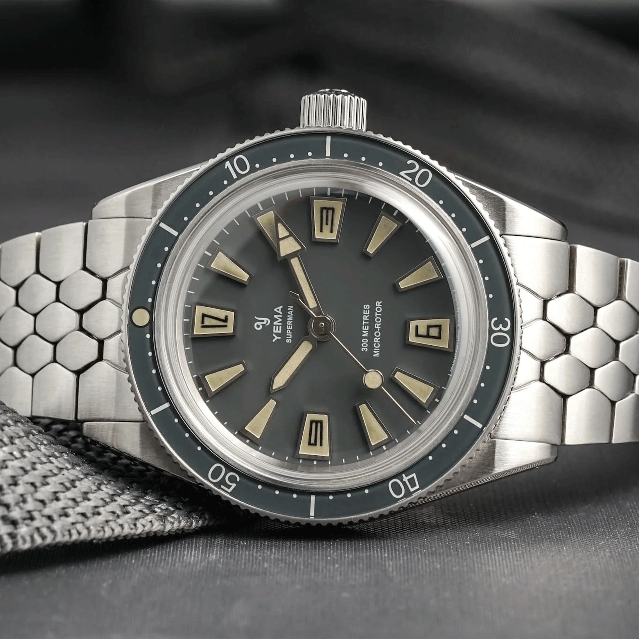 Montre Yema Superman Skin Diver Slim Auto