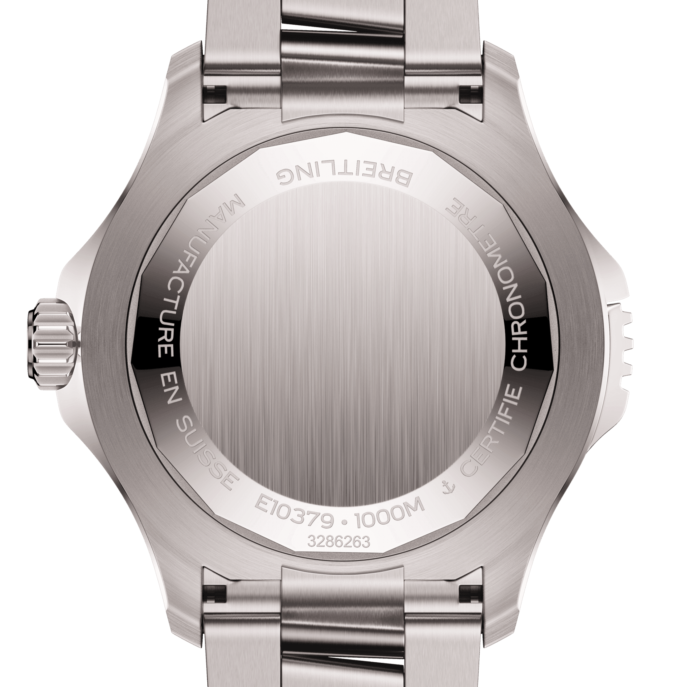 Breitling Superocean Super Diver automatic watch grey camouflage dial titanium bracelet 46 mm E10379351B1E1