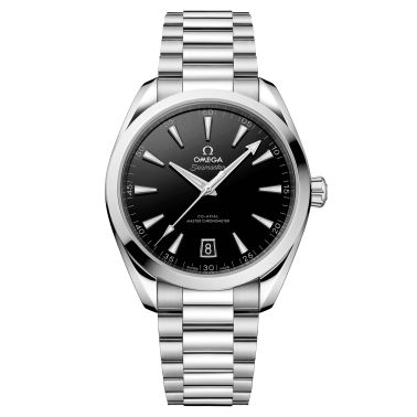 Omega Seamaster Aqua Terra 150m Co-Axial Master Chronometer black dial steel bracelet 41 mm