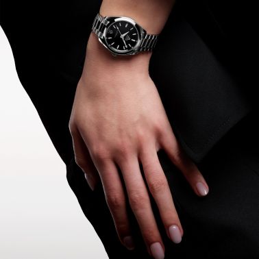 Montre Omega Seamaster Aqua Terra 150m Co-Axial Master Chronometer cadran noir bracelet acier 34 mm