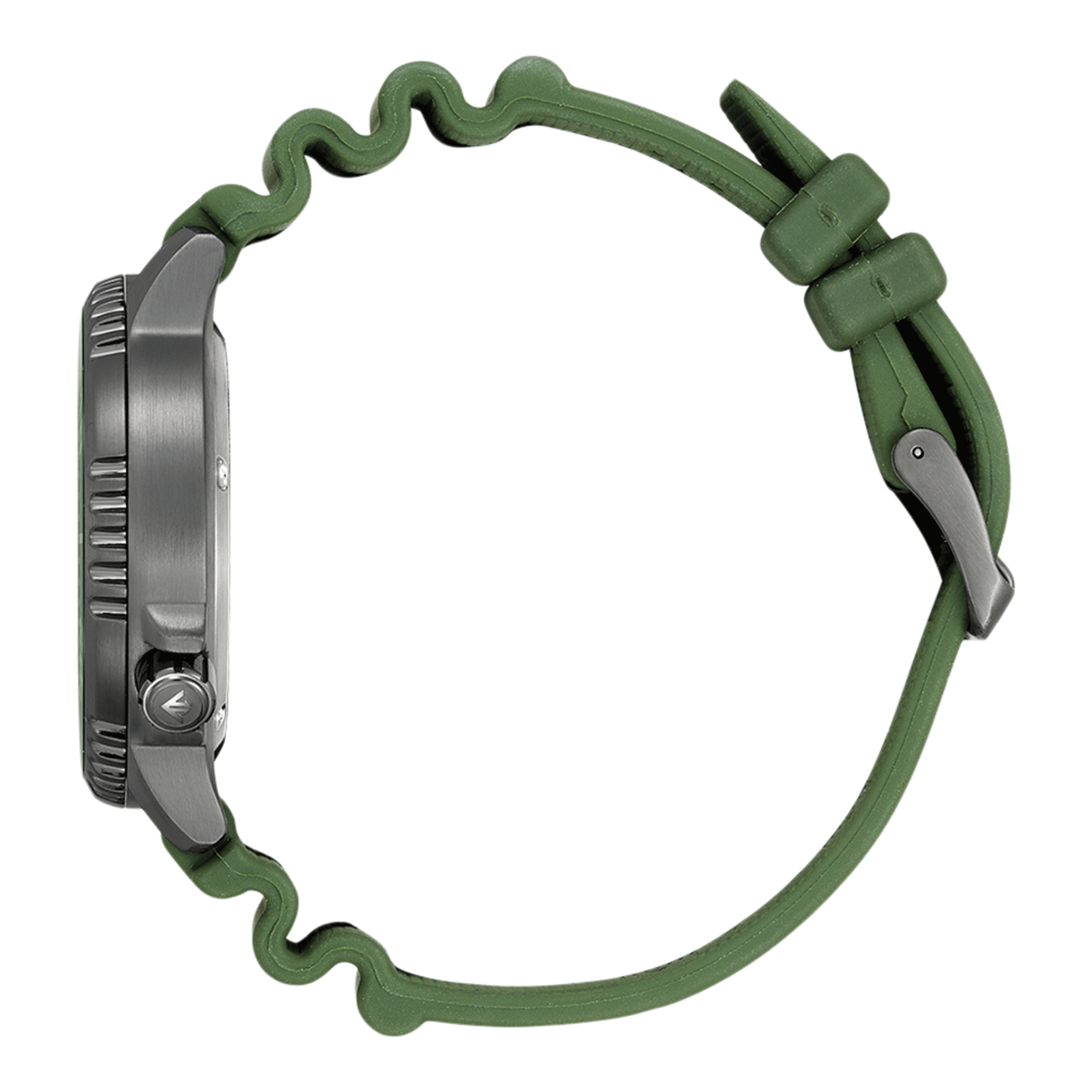 Citizen Promaster Metropolitan Adventurer Eco-Drive green dial rubber strap 44 mm