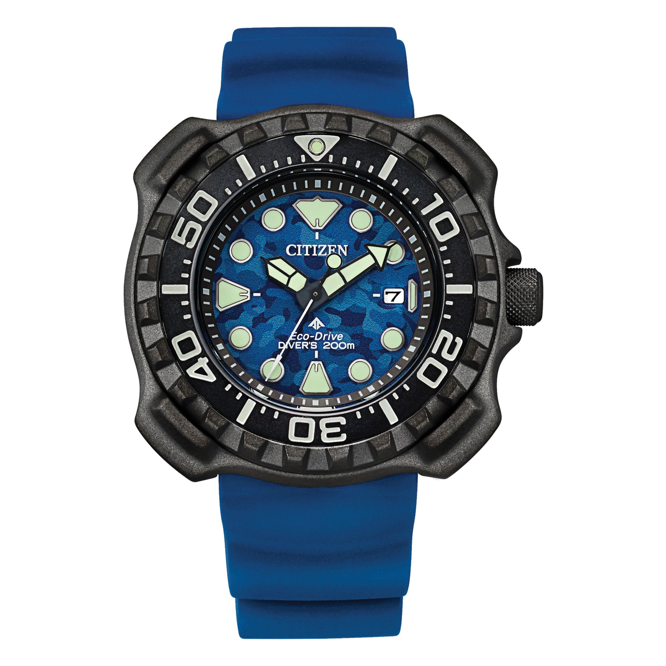 KTM　CITIZEN PROMASTER MRINE Eco-Drive Citizen EO2021-05L Promaster Marine duikhorloge blauw