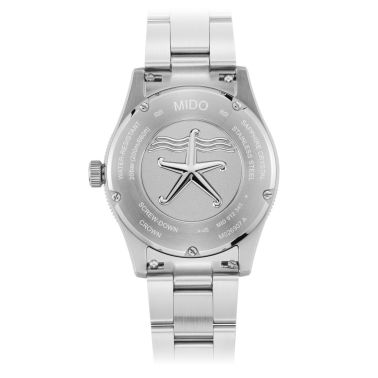 Mido Ocean Star 39 automatic watch champagne dial steel bracelet 39 mm