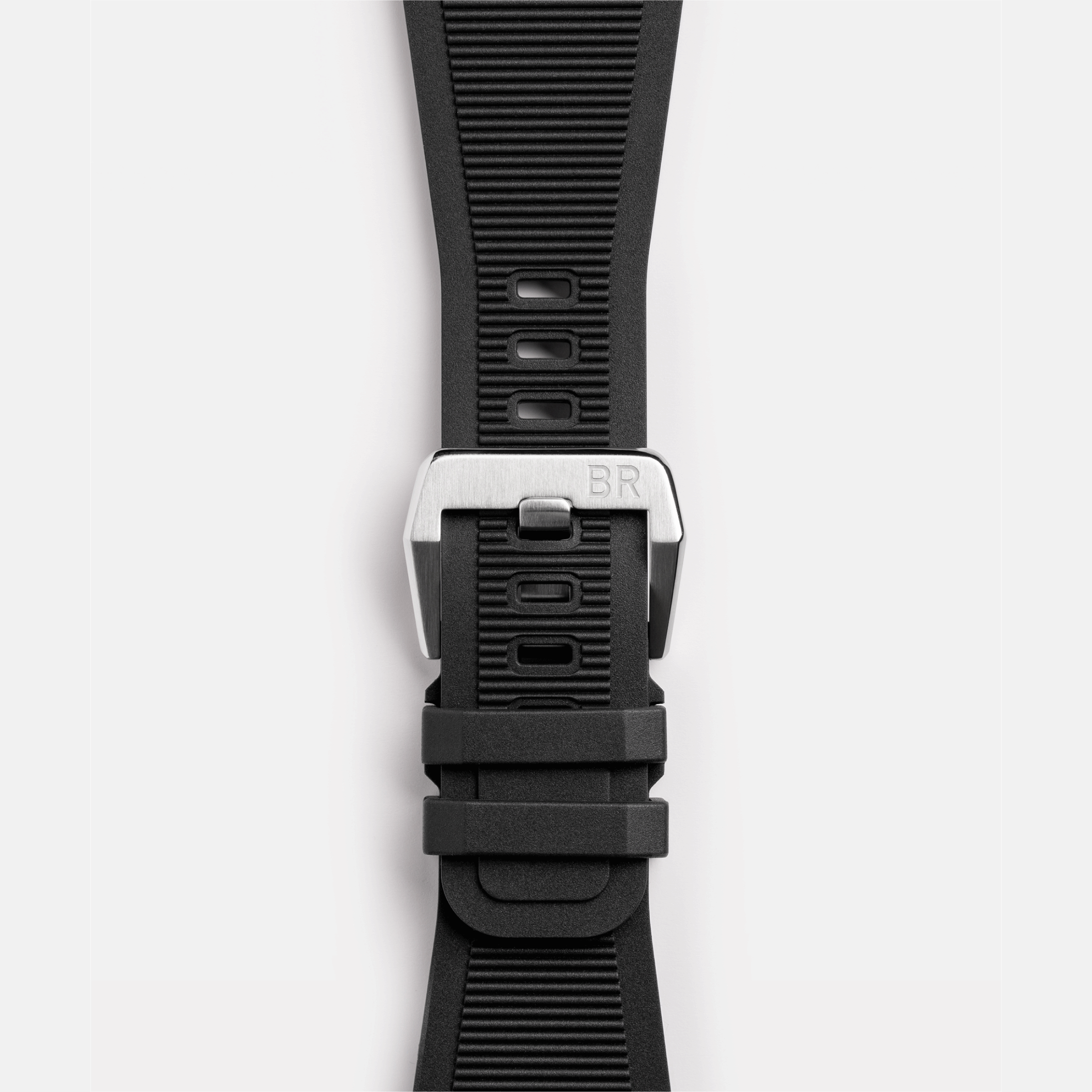 Montre Bell & Ross BR 03 Diver Full Black Steel automatique cadran noir bracelet caoutchouc 42 mm