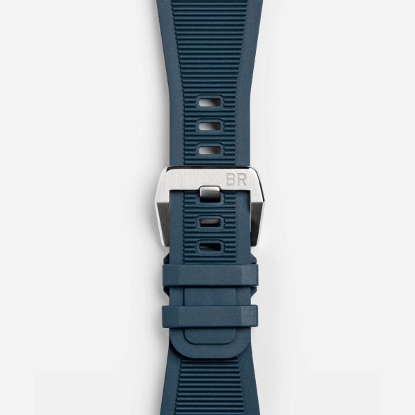 Bell & Ross BR 03 Diver Blue Steel automatic blue dial rubber strap 42 mm