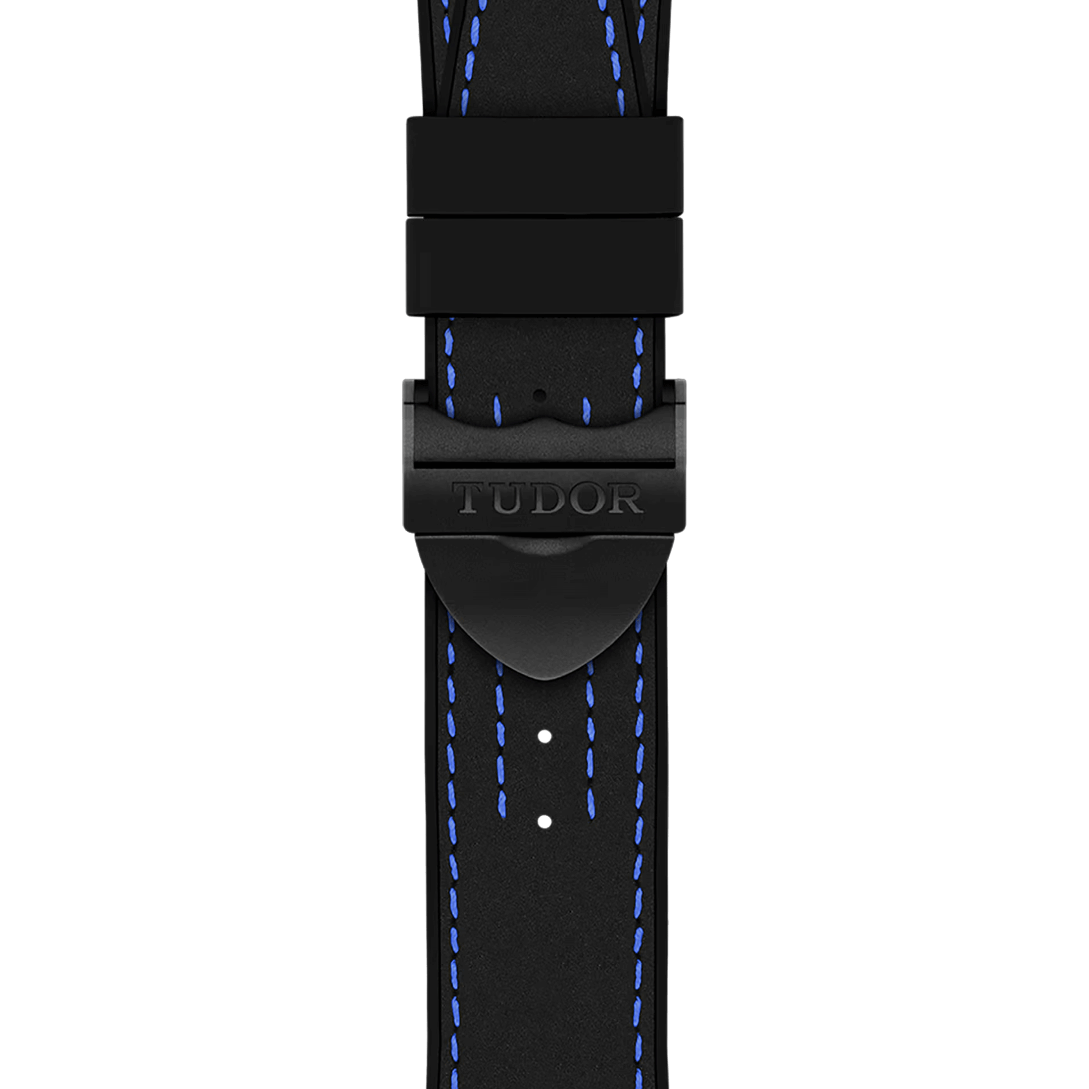 Tudor Black Bay Ceramic Blue automatic watch blue dial black leather and rubber 41 mm M79210CNU-0007