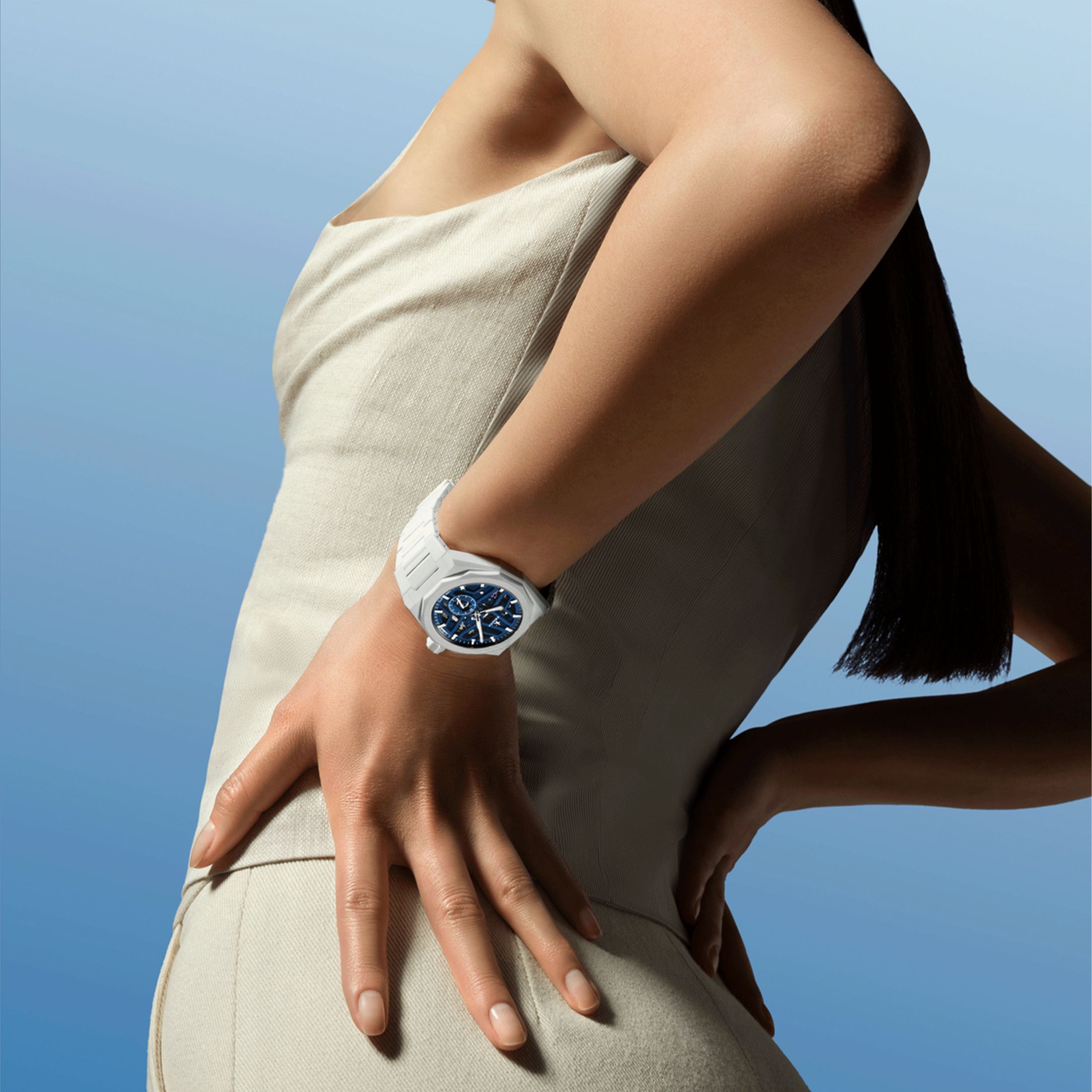 Zenith Defy Skyline Skeleton White Ceramic 499301362079I001 Lepage