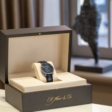 Montre H. Moser & Cie.Venturer Small Seconds Bucherer Edition mécanique 39 mm Full Set 2015 