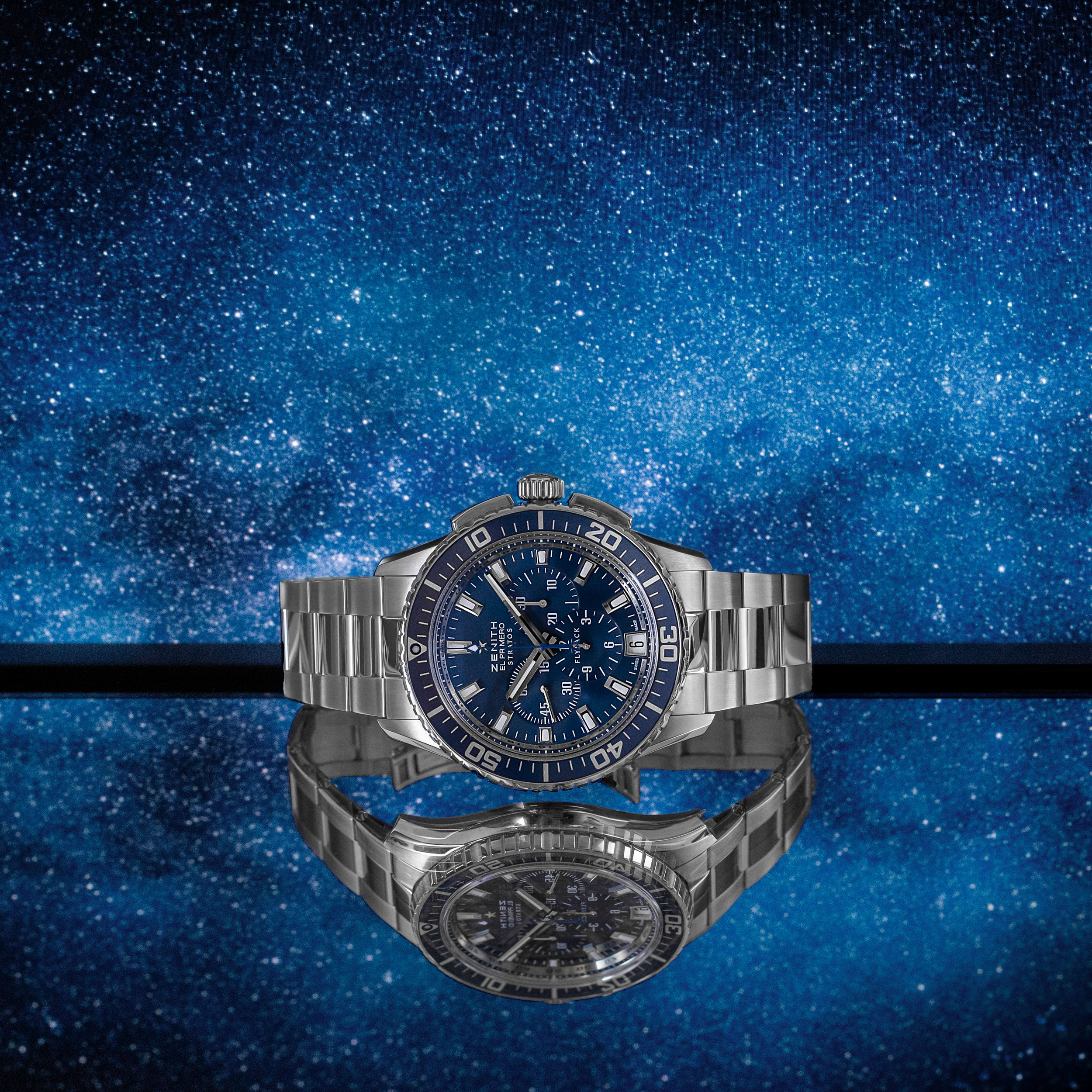 Zenith El Primero Stratos Flyback automatic 46 mm