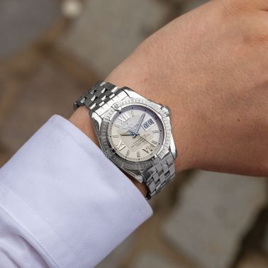 Montre Breitling Windrider Cockpit Big Date automatique 41 mm 2009