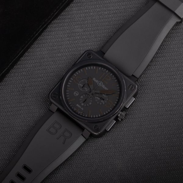 Montre Bell & Ross BR03-94 Phantom Chronographe automatique 46 mm 2007