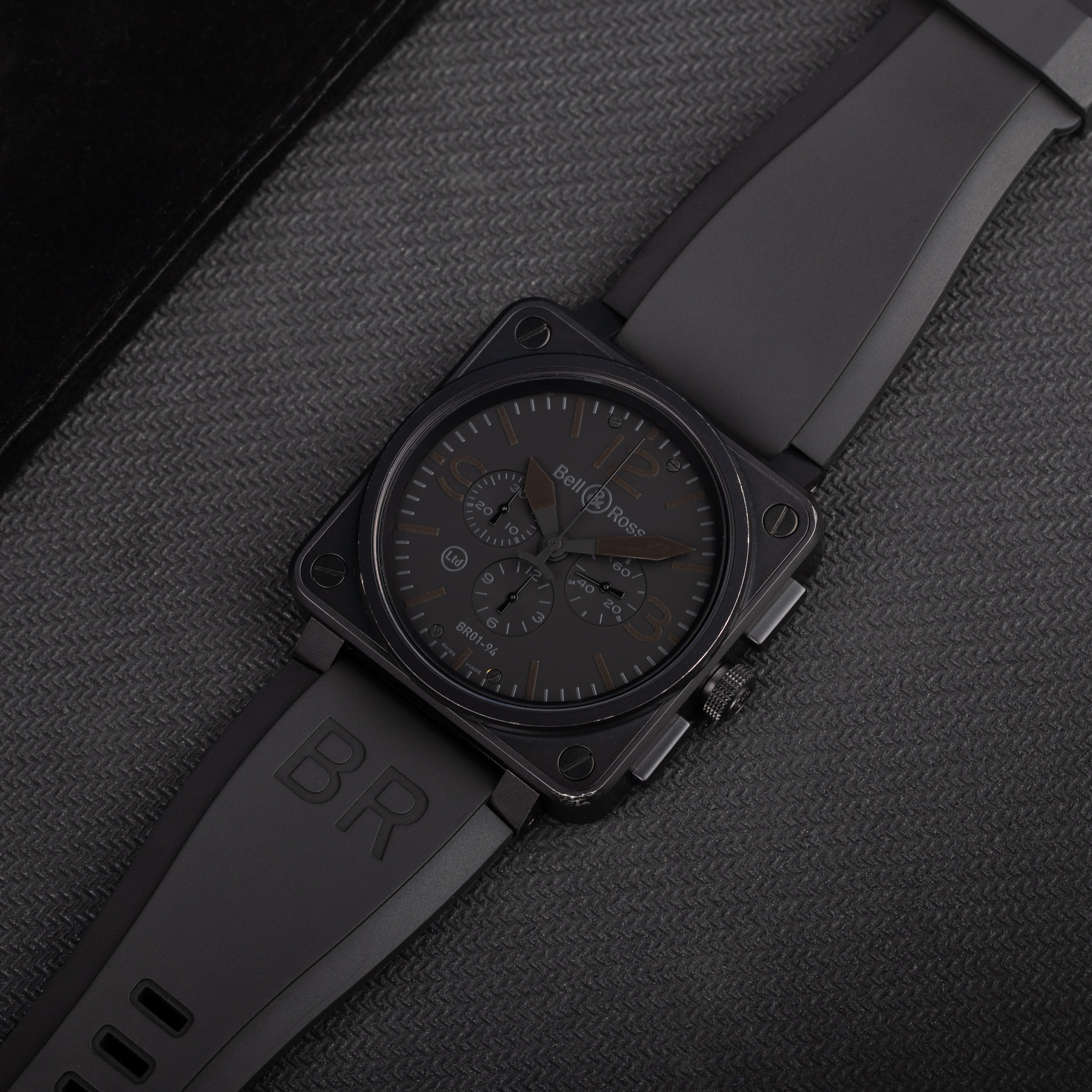 Montre Bell & Ross BR03-94 Phantom Chronographe automatique 46 mm 2007