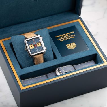 TAG Heuer Monaco Titanium Boutique Edition Calibre 11 automatic 39 mm Full Set 2023