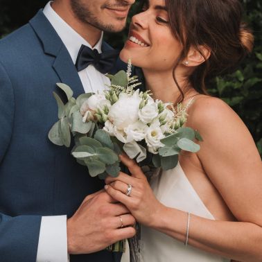 Lepage Evidence earrings in rose gold and diamonds