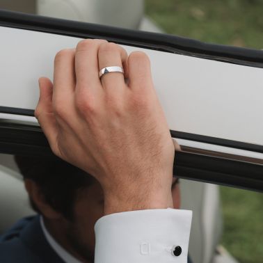 Alliance Lepage La Remarquable en or blanc et diamants noirs