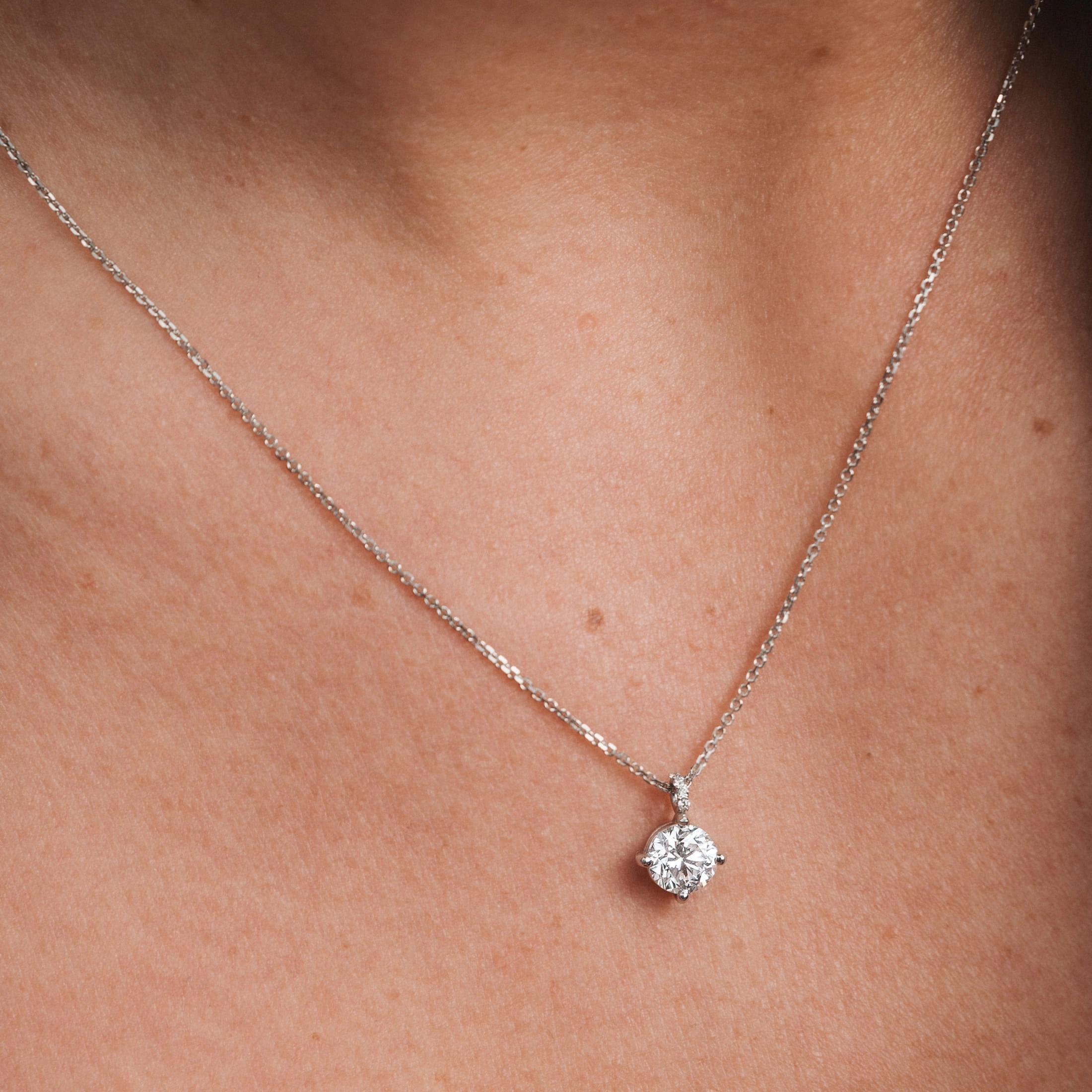 Collier Lepage Flirt en or jaune et diamants