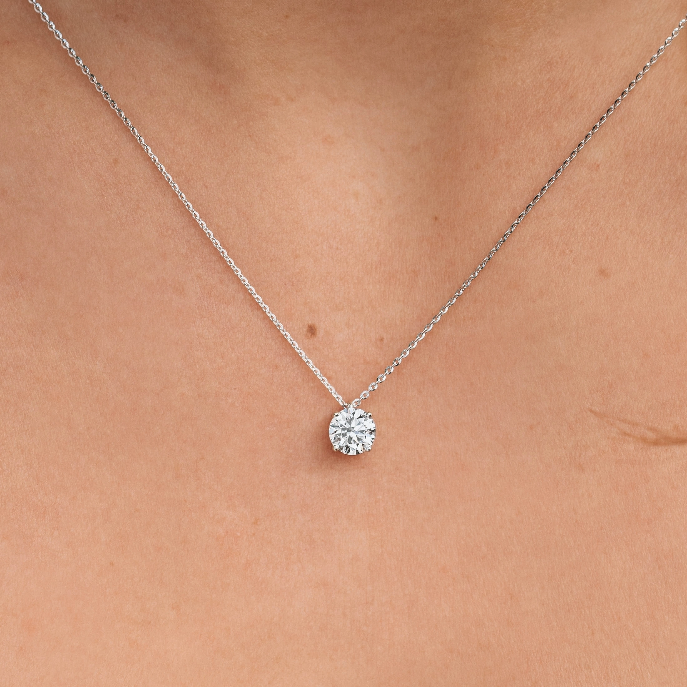 Collier Lepage Chéri en or rose et diamant