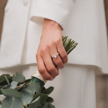 Solitaire Lepage Idylle en or jaune et diamant