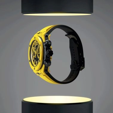 Montre Hublot Big Bang Unico Yellow Magic automatique cadran squelette 44 mm 421.CY.471Y.RX