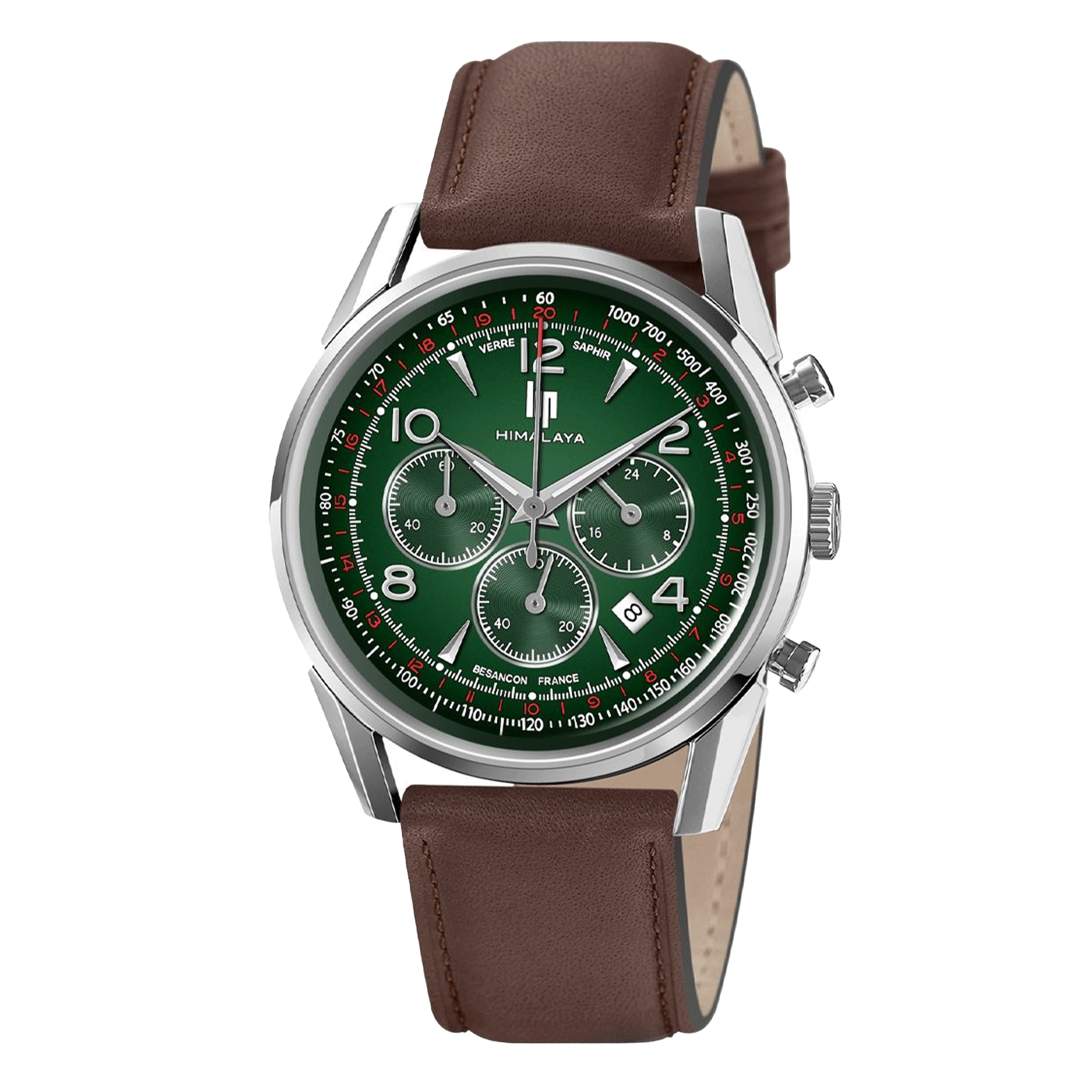 Lip Himalaya Chronograph Quartz green 671718 - Lepage