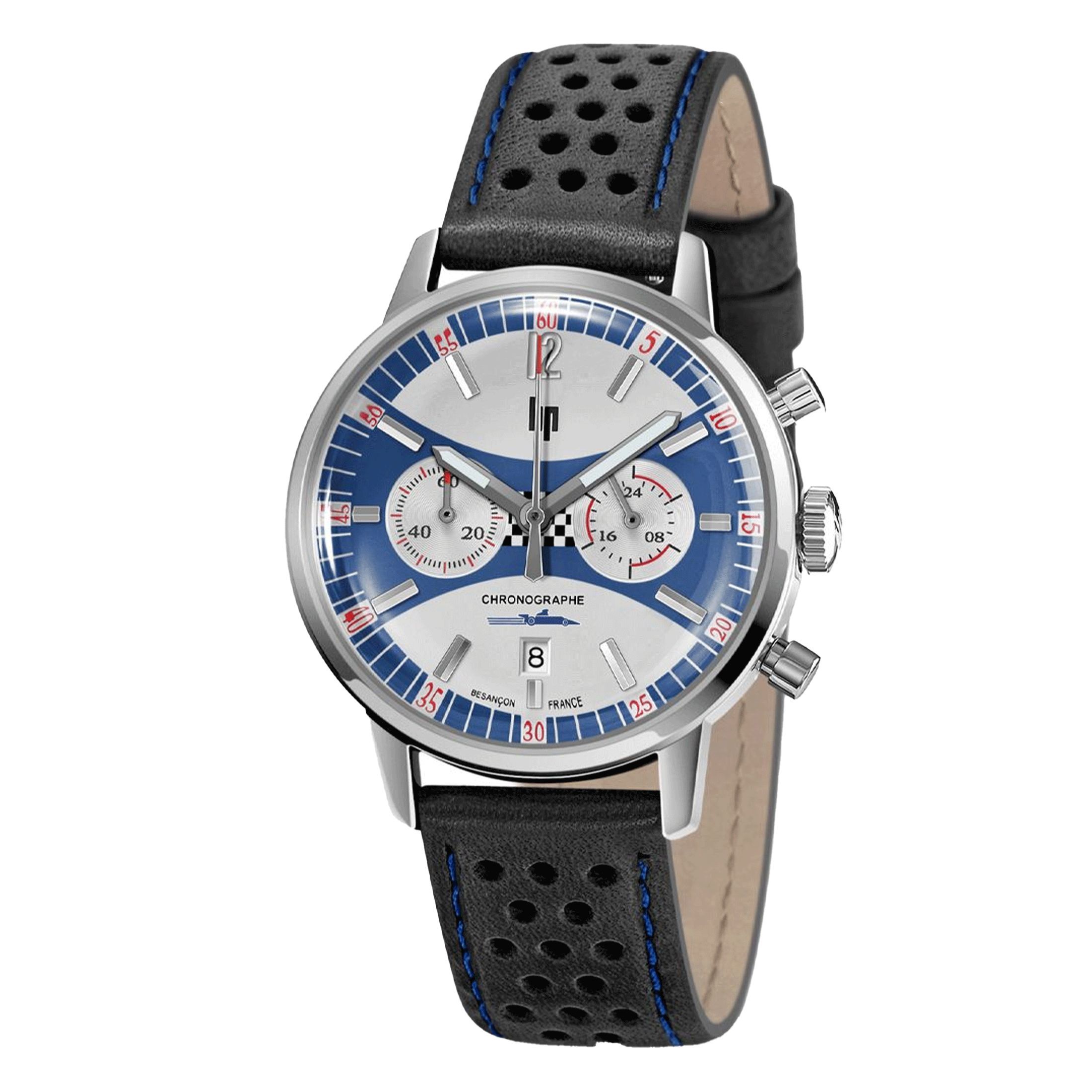 Montre Lip Rallye Chrono méca-quartz GPFH 670051 - Lepage