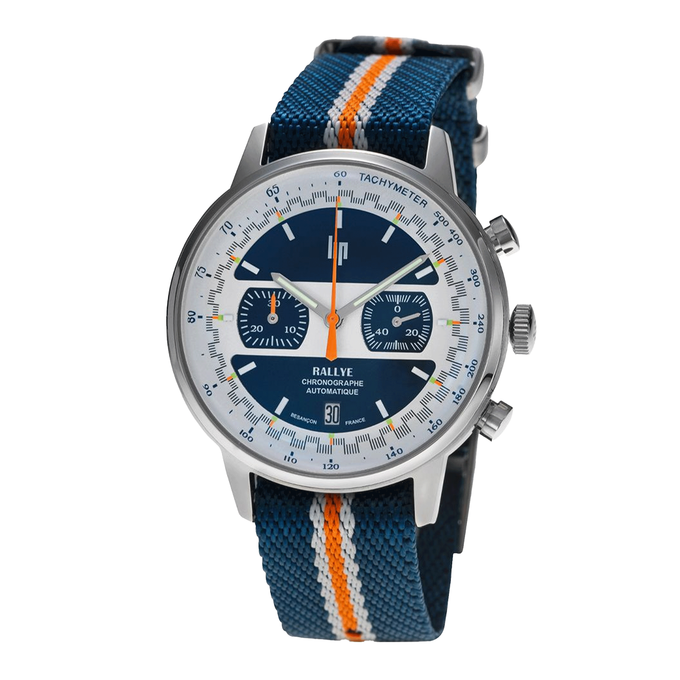 Watch Lip Rallye Chrono Automatic Jacquard 671823 - Lepage